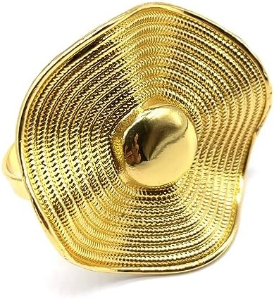 Golden Ribbon Napkin Ring