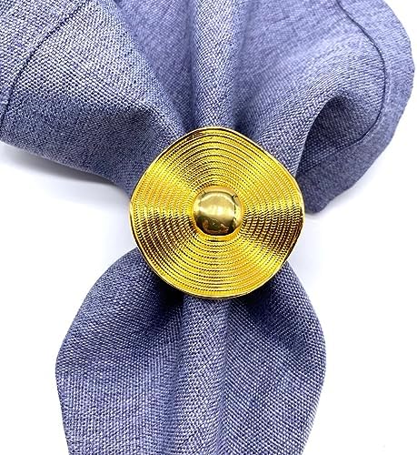 Golden Ribbon Napkin Ring